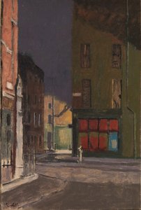 Maple Street, Londen, ca. 1915-23 door Walter Richard Sickert